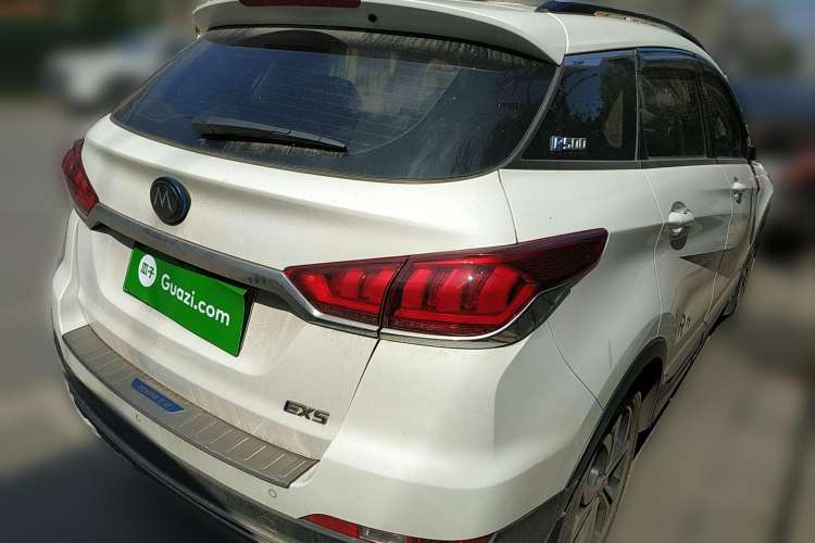 Used BAIC New Energy Beijing EX5 2019 Yuefeng Edition Rear Right 45 Deg