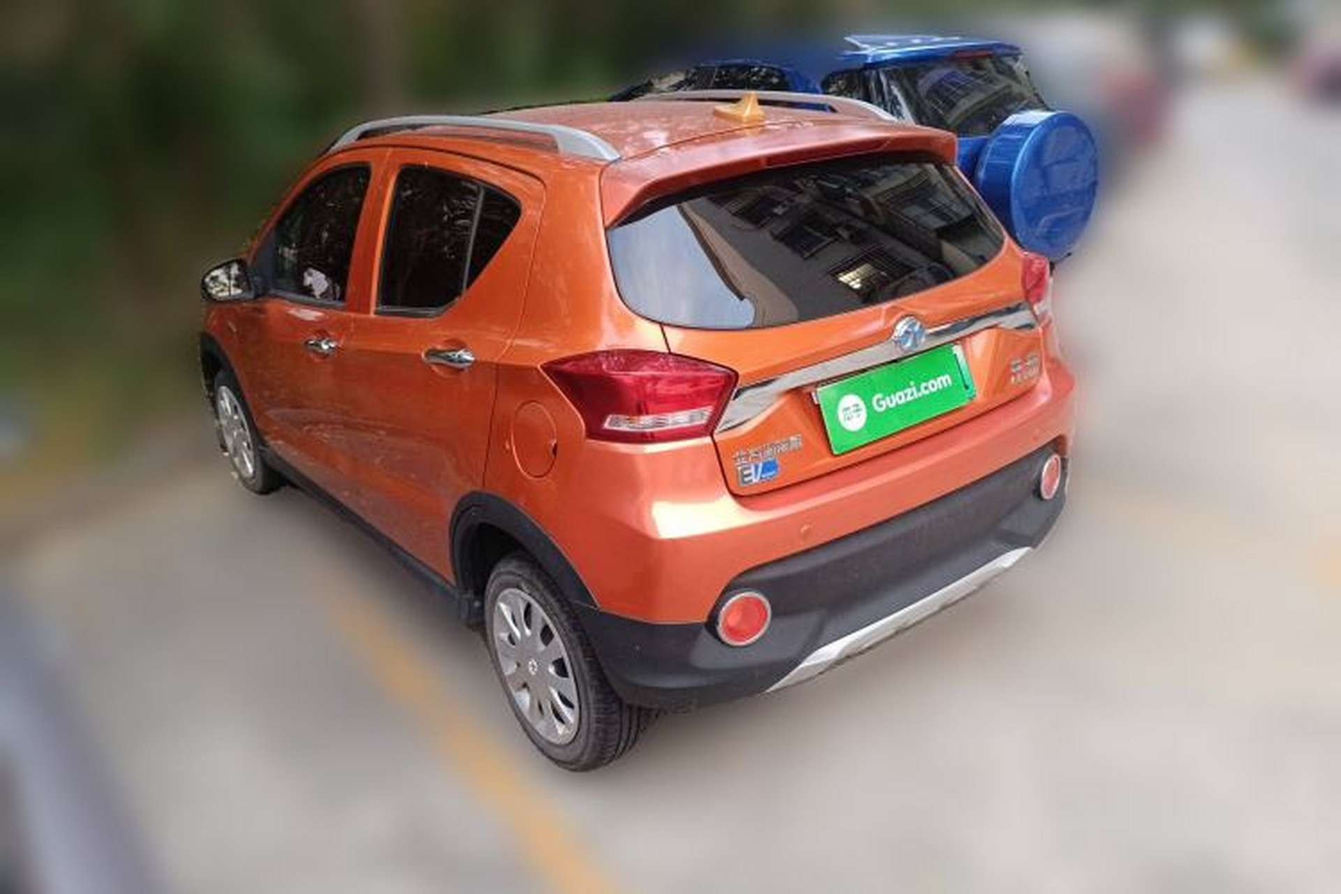 Used BAIC New Energy EC 2017 EC200 Dynamic Edition Rear Left 45 Deg
