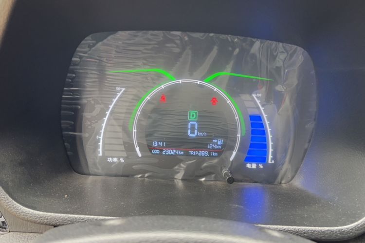 Used BAIC New Energy EC 2017 EC180 Elegant Edition Odometer Close Up