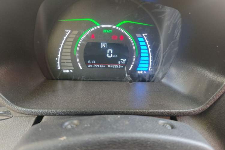 Used BAIC New Energy EC 2017 EC180 Dynamic Edition Odometer Close Up