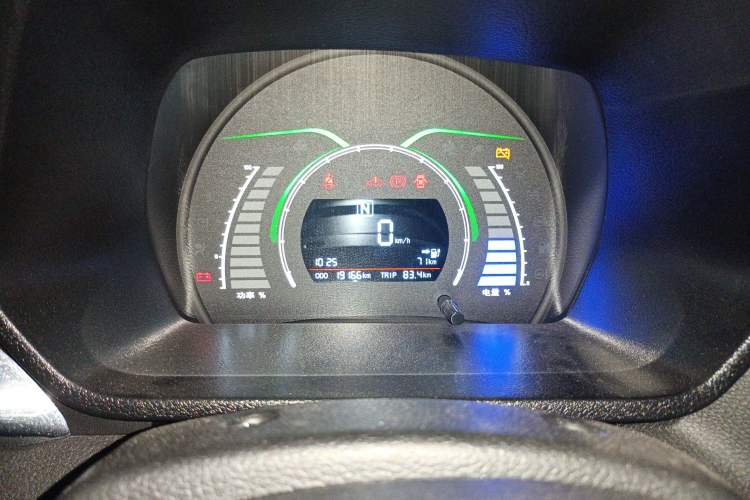 Used BAIC New Energy EC 2017 EC200 Dynamic Edition Odometer Close Up
