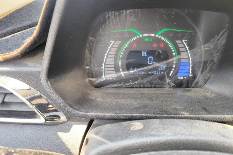 Used BAIC New Energy EC 2017 EC200 Dynamic Edition Odometer Close Up