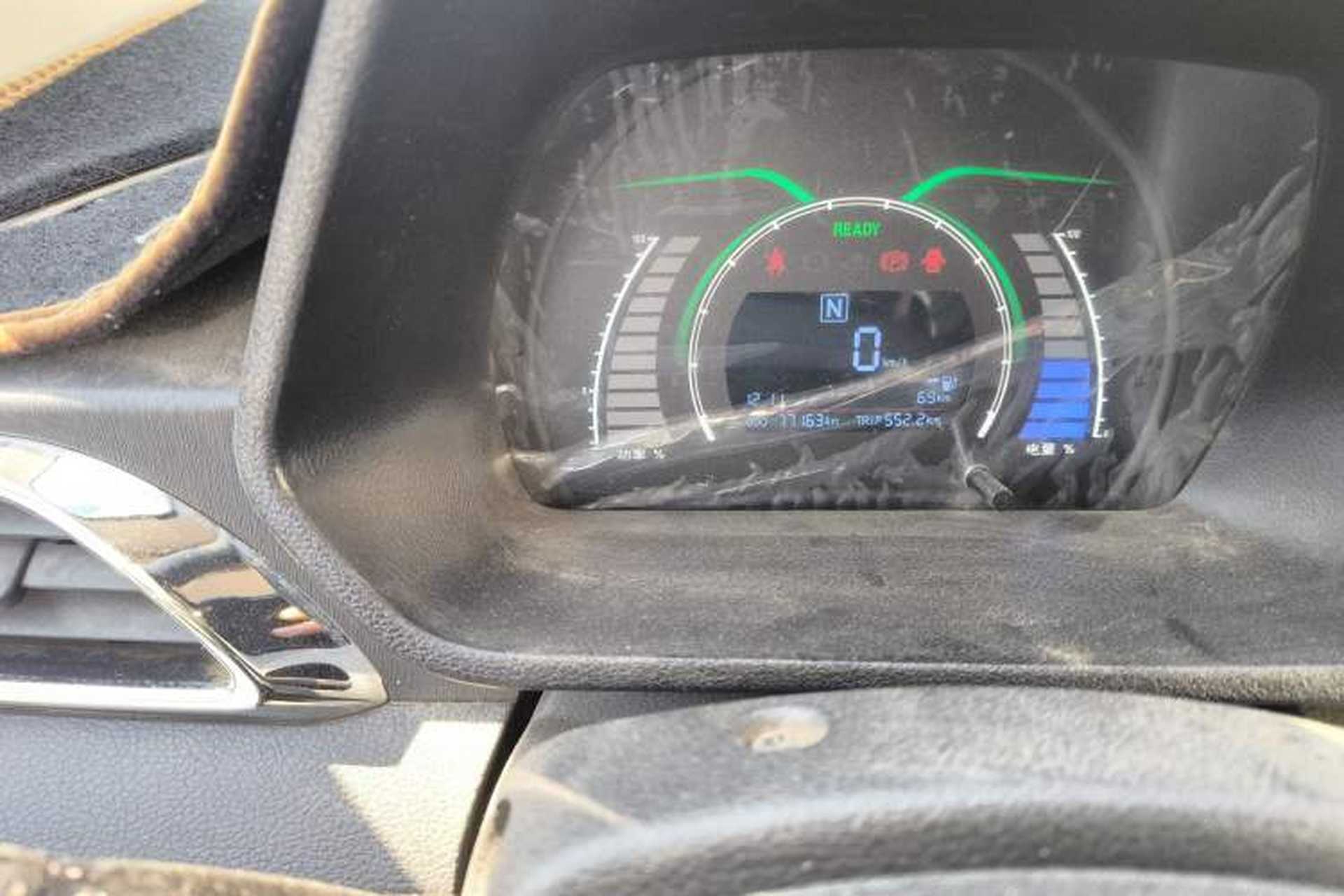 Used BAIC New Energy EC 2017 EC200 Dynamic Edition Odometer Close Up