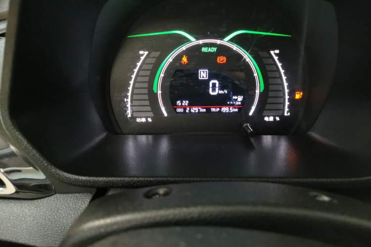 Used BAIC New Energy EC 2017 EC180 Dynamic Edition Odometer Close Up