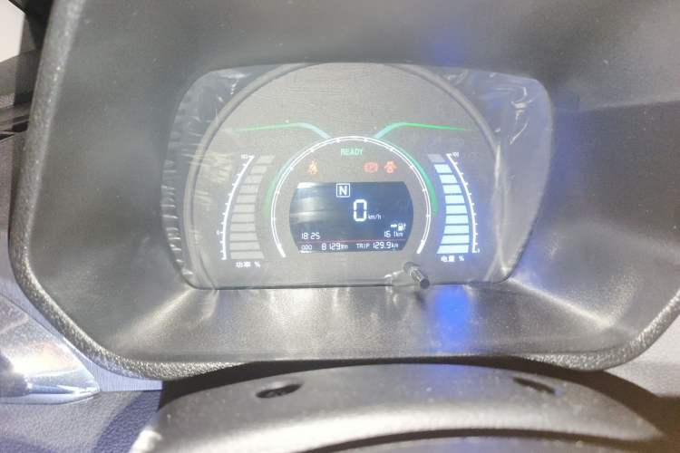 Used BAIC New Energy EC 2017 EC180 Elegant Edition Odometer Close Up