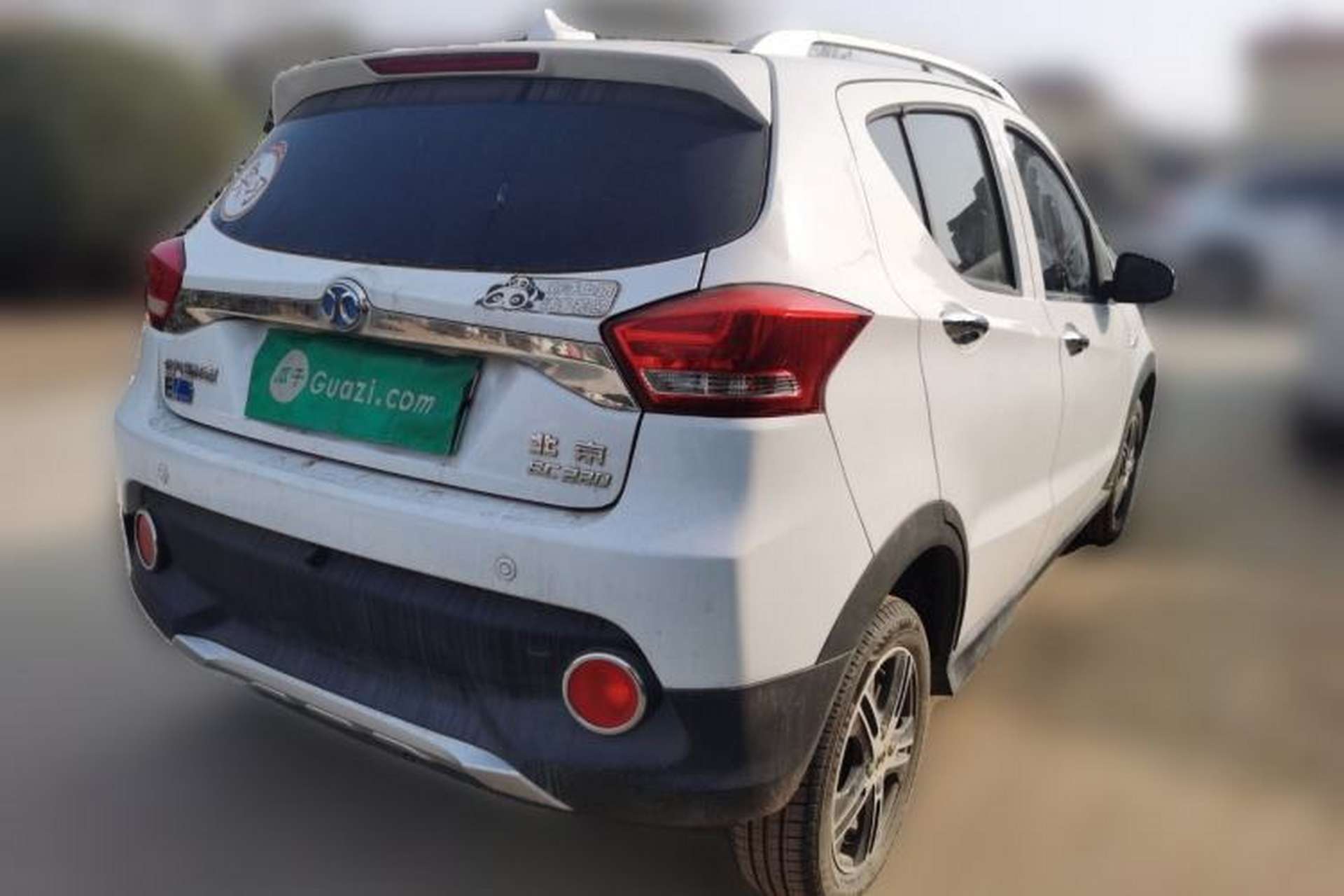 Used BAIC New Energy EC 2017 EC200 Dynamic Edition Rear Right 45 Deg