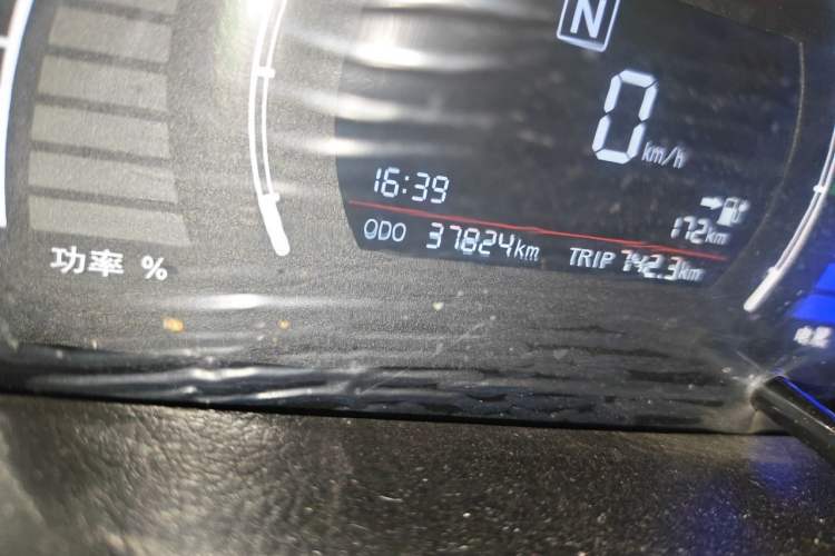 Used BAIC New Energy EC 2018 EC220 Standard Edition Odometer Close Up