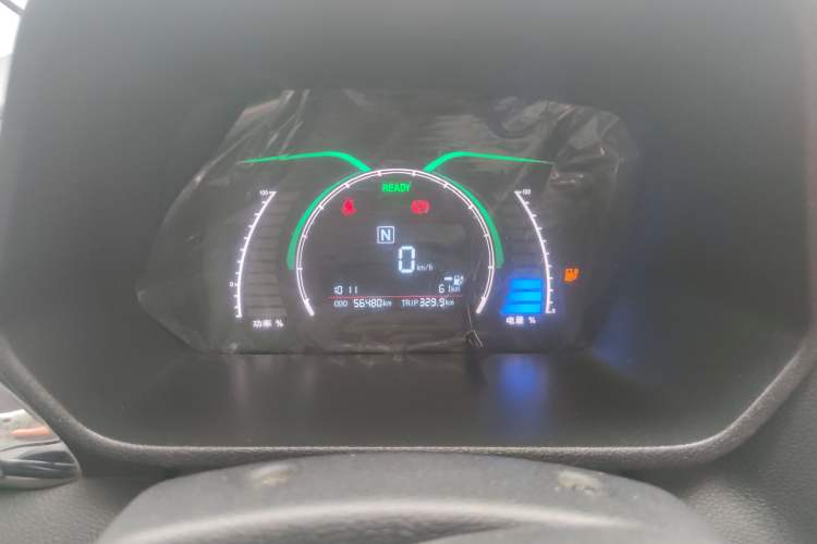 Used BAIC New Energy EC 2018 EC220 Standard Edition Odometer Close Up