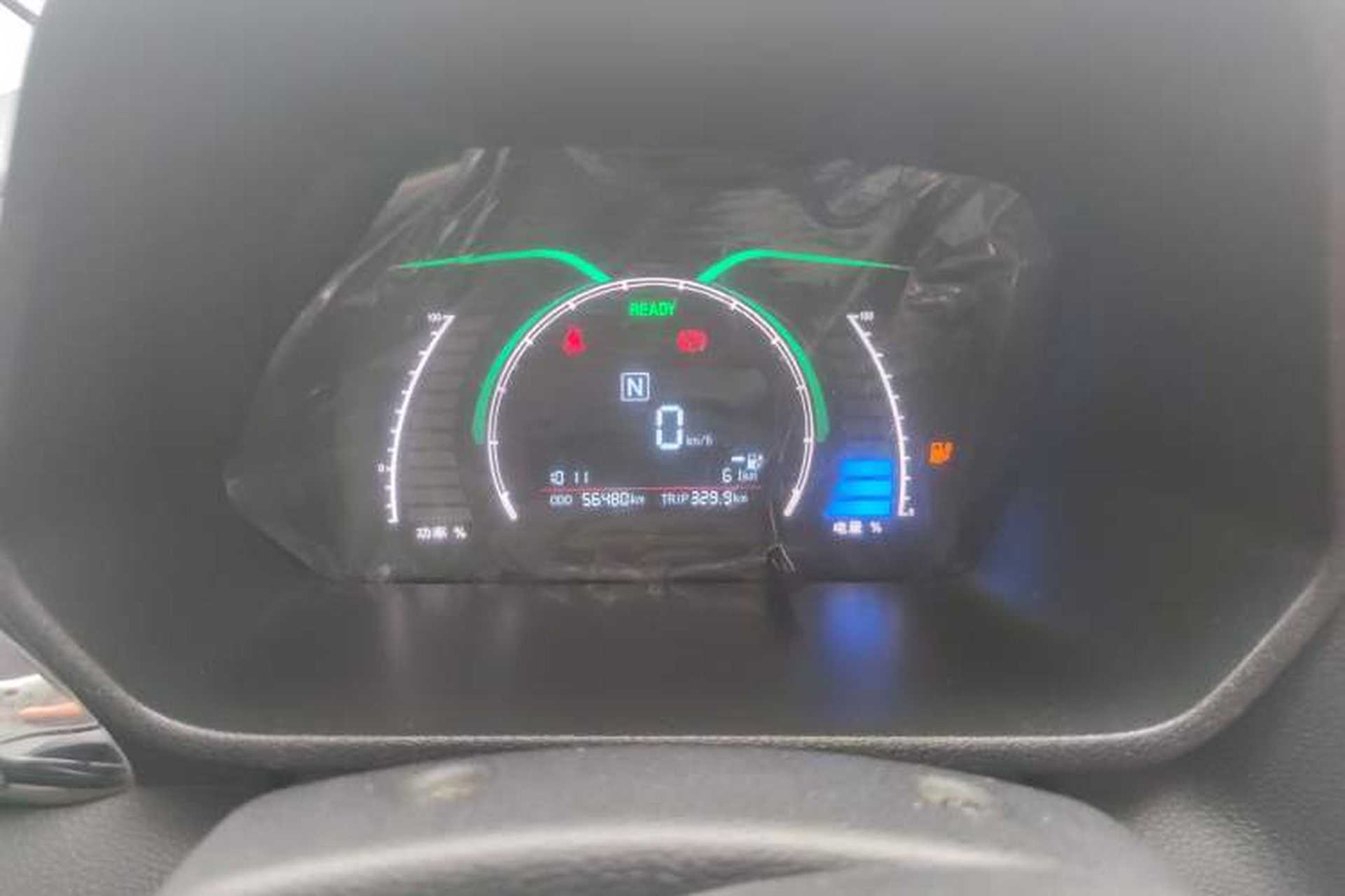 Used BAIC New Energy EC 2018 EC220 Standard Edition Odometer Close Up