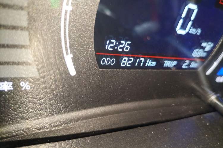 Used BAIC New Energy EC 2018 EC220 Standard Edition Odometer Close Up