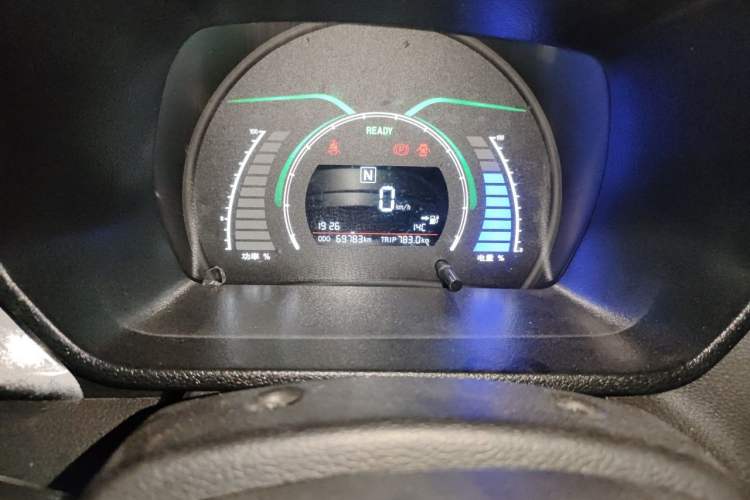 Used BAIC New Energy EC 2018 EC220 Standard Edition Odometer Close Up