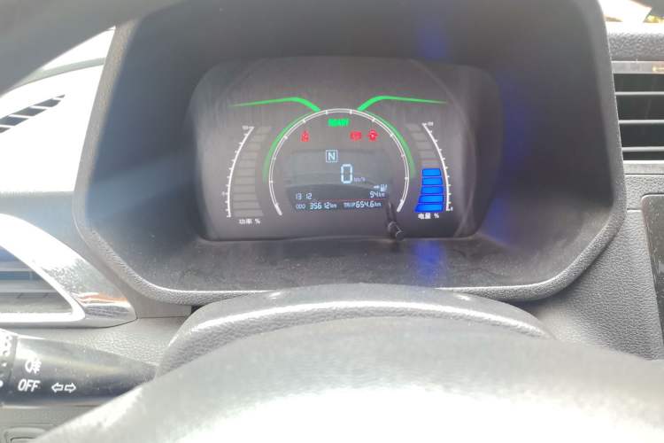 Used BAIC New Energy EC 2018 EC220 Standard Edition Odometer Close Up
