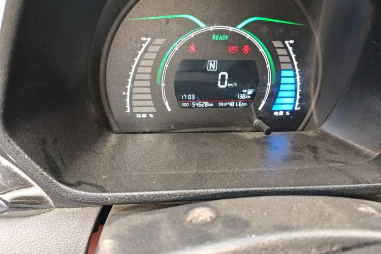 Used BAIC New Energy EC 2018 EC220 Classic Edition Odometer Close Up
