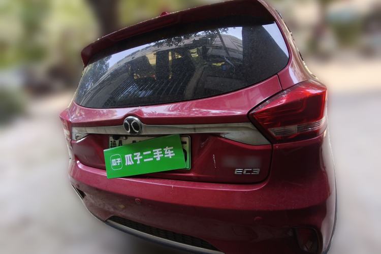 Used BAIC New Energy EC3 2018 Dynamic Edition Rear