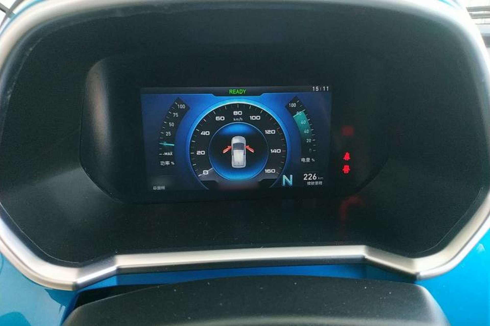 Used BAIC New Energy EC3 2018 Dynamic Edition Customized Version Instrument Cluster