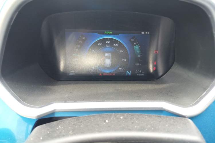 Used BAIC New Energy EC3 2018 Dynamic Edition Customized Version Odometer Close Up