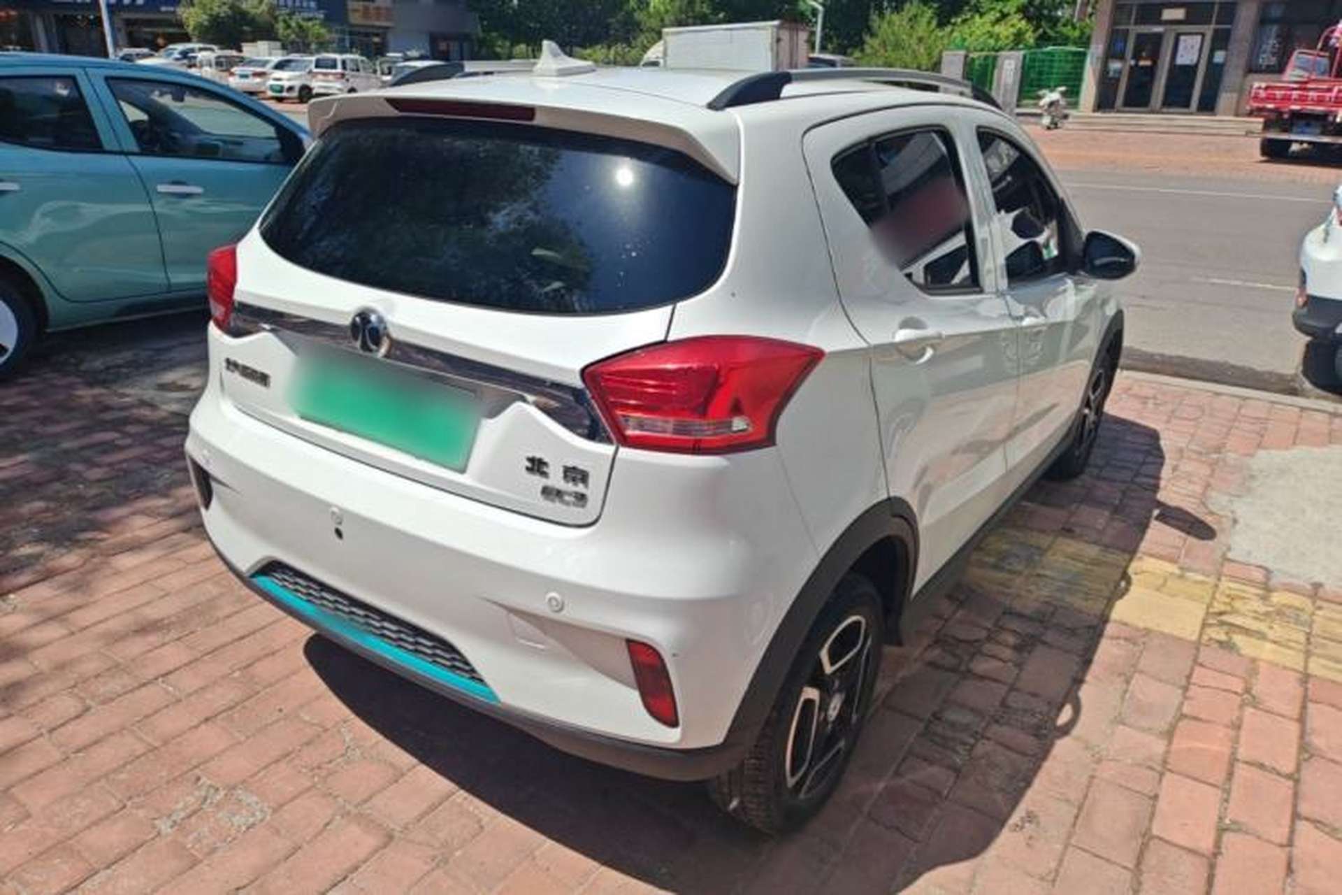 Used BAIC New Energy EC3 2018 Dynamic Edition Rear Right 45 Deg