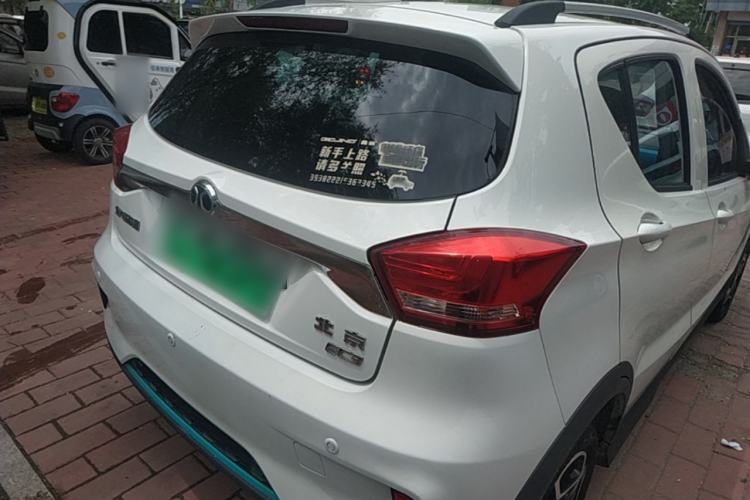 Used BAIC New Energy EC3 2018 Dynamic Edition Rear Right 45 Deg