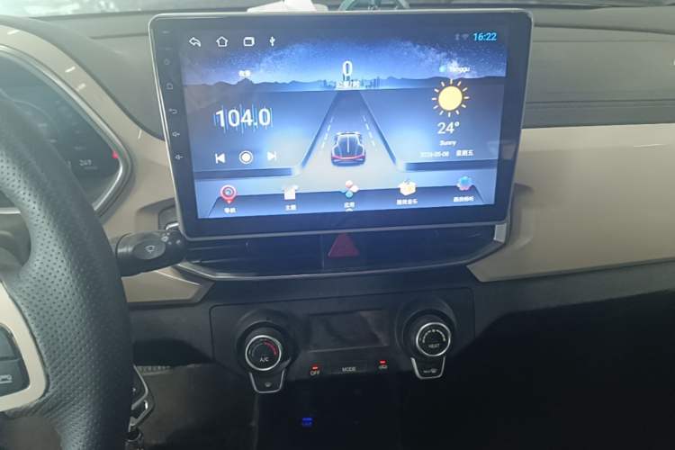 Used BAIC New Energy EC3 2019 Dynamic Edition Audio And AC Panel