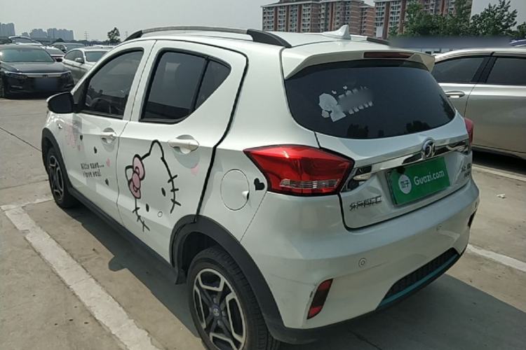 Used BAIC New Energy EC3 2019 Dynamic Edition Rear Left 45 Deg