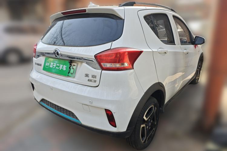 Used BAIC New Energy EC3 2019 Dynamic Edition Rear Right 45 Deg