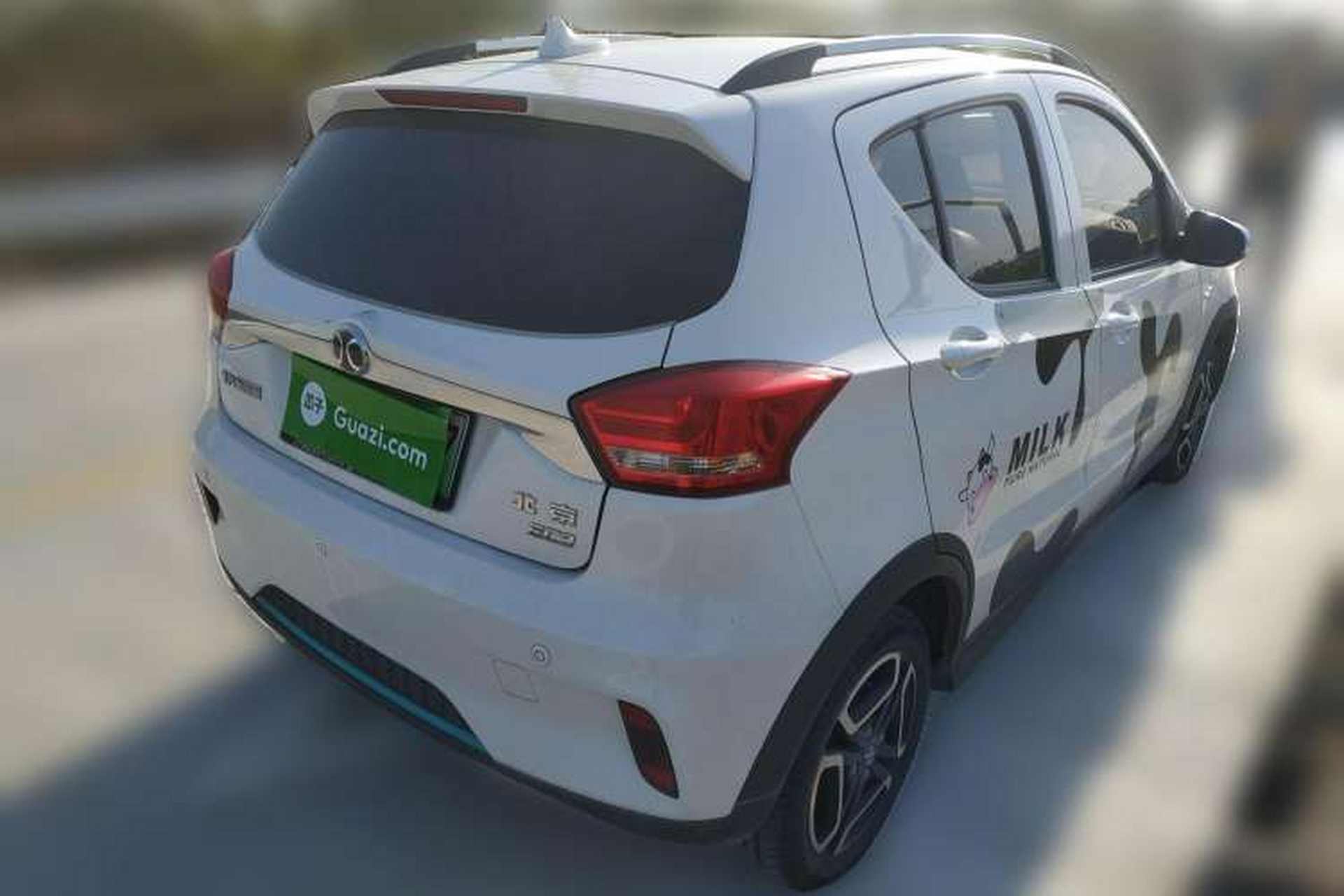 Used BAIC New Energy EC3 2019 Dynamic Edition Rear Right 45 Deg