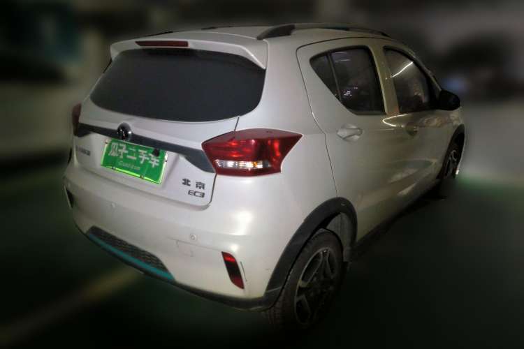Used BAIC New Energy EC3 2019 Dynamic Edition Rear Right 45 Deg