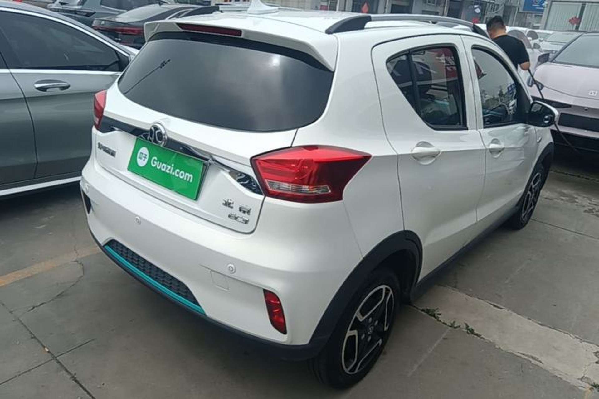 Used BAIC New Energy EC3 2019 Dynamic Edition Rear Right 45 Deg
