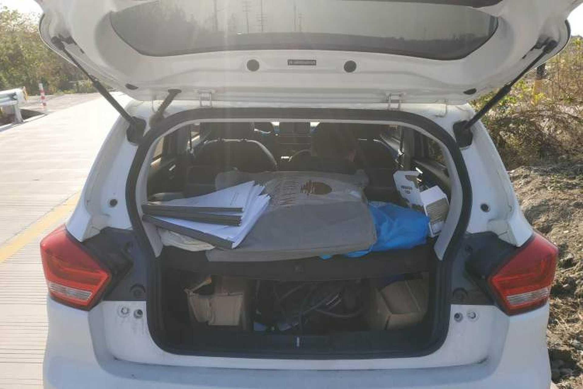 Used BAIC New Energy EC3 2019 Dynamic Edition Trunk