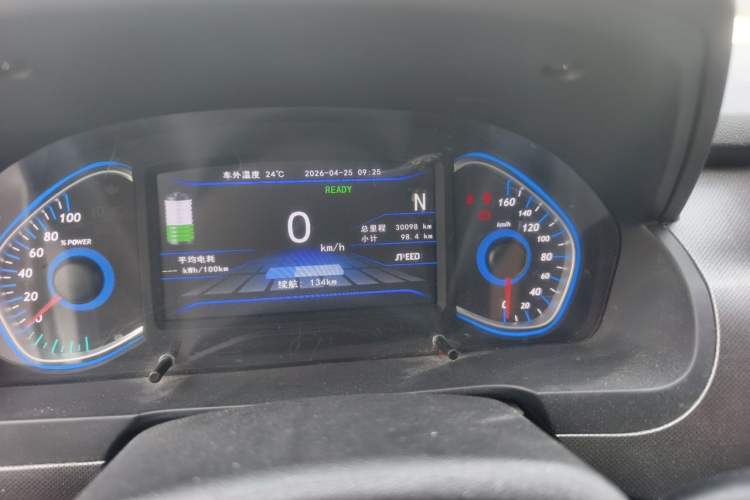 Used BAIC New Energy EC5 2019 New Style Edition Odometer Close Up