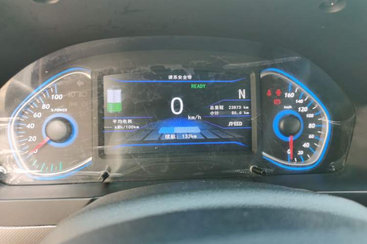 Used BAIC New Energy EC5 2019 New Style Edition Odometer Close Up