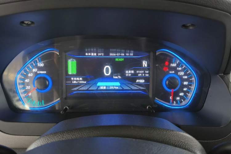 Used BAIC New Energy EC5 2020 Fresh Air Edition Instrument Cluster