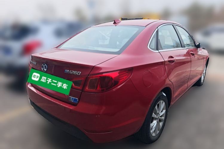 Used BAIC New Energy EU 2016 EU260 Enjoy Edition Rear Right 45 Deg