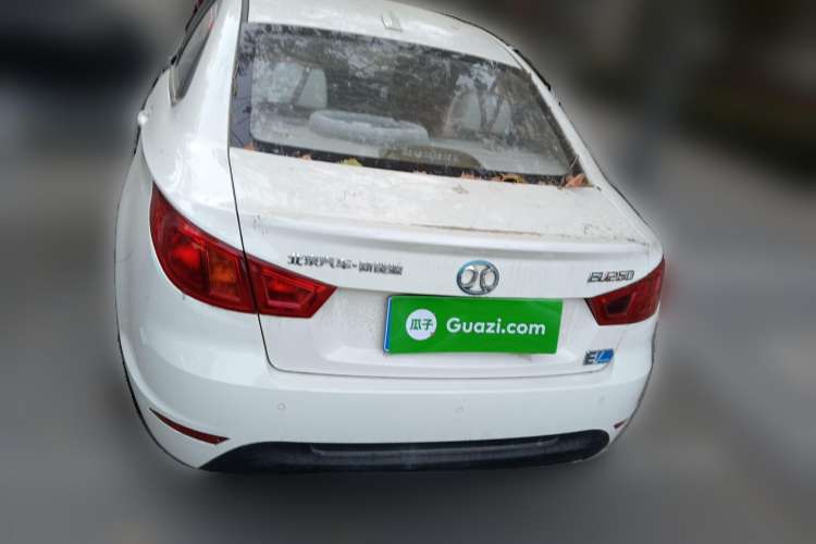 Used BAIC New Energy EU 2016 EU260 Letu Plus Edition Rear