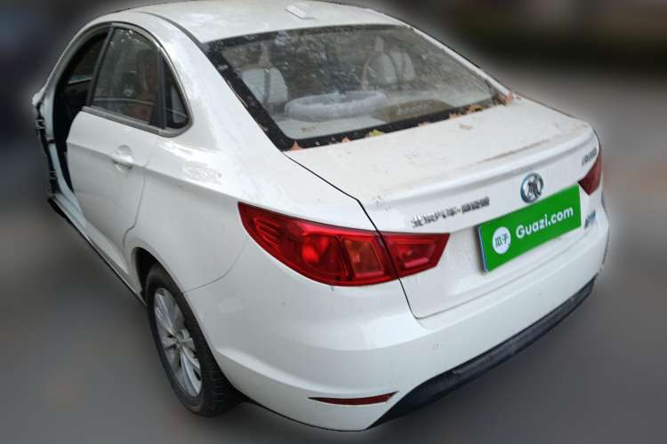 Used BAIC New Energy EU 2016 EU260 Letu Plus Edition Rear Left 45 Deg