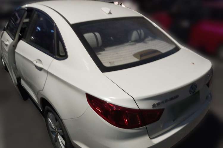 Used BAIC New Energy EU 2016 EU260 Letu Plus Edition Rear Left 45 Deg