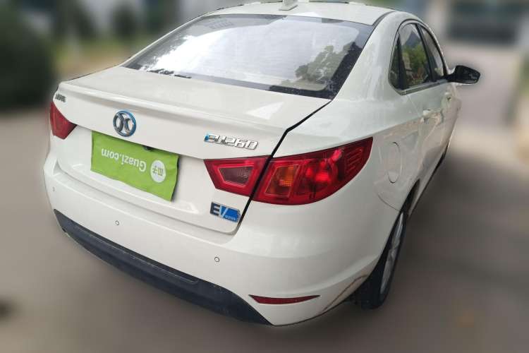 Used BAIC New Energy EU 2016 EU260 Letu Plus Edition Rear Right 45 Deg
