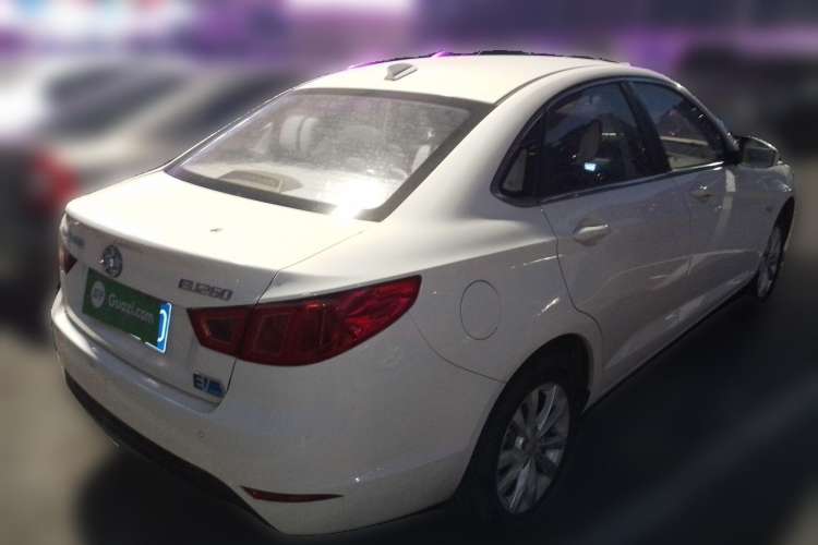 Used BAIC New Energy EU 2016 EU260 Letu Plus Edition Rear Right 45 Deg