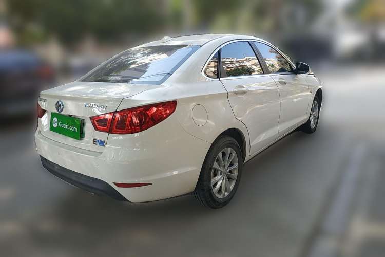 Used BAIC New Energy EU 2016 EU260 Letu Plus Edition Rear Right 45 Deg