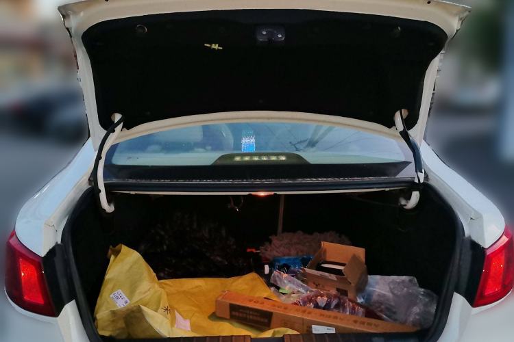 Used BAIC New Energy EU 2016 EU260 Enjoy Edition Trunk