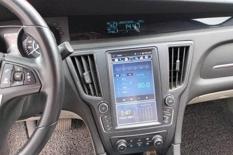 Used BAIC New Energy EU 2017 EU260 Enjoy Edition Audio And AC Panel