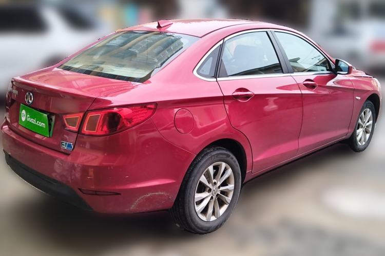 Used BAIC New Energy EU 2017 EU260 Enjoy Edition Rear Right 45 Deg