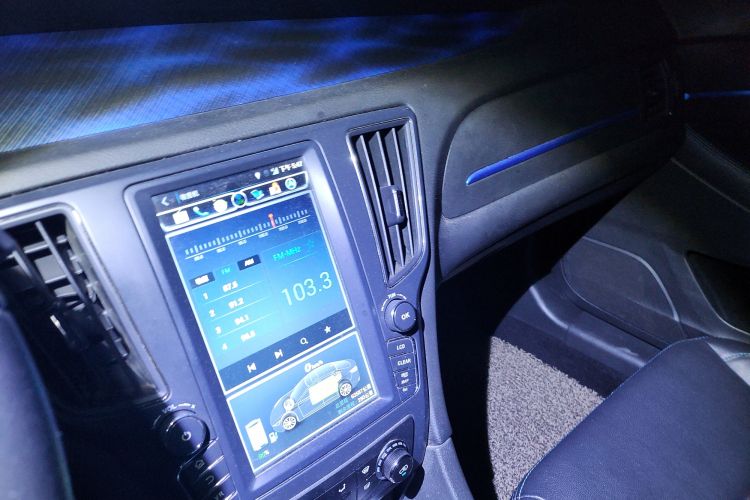 Used BAIC New Energy EU 2017 EU400 Enjoy Edition Audio And AC Panel