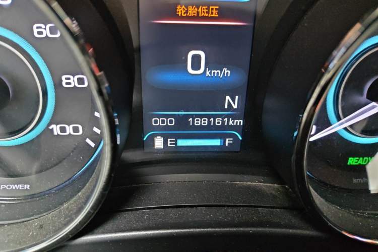 Used BAIC New Energy EU 2017 EU400 Enjoy Edition Odometer Close Up
