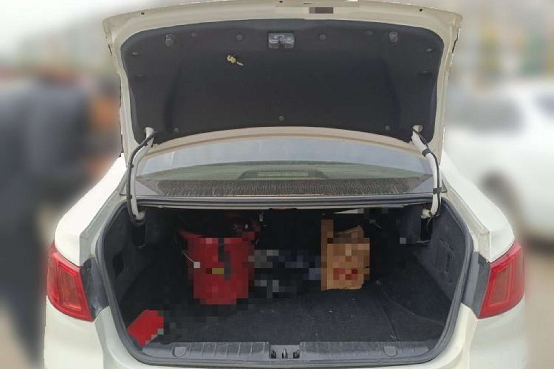 Used BAIC New Energy EU 2017 EU400 Enjoy Edition Trunk