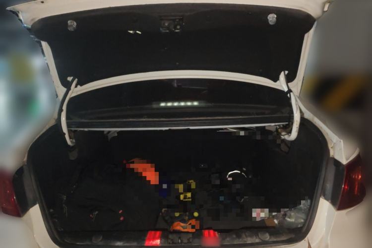 Used BAIC New Energy EU 2017 EU400 Enjoy Edition Trunk