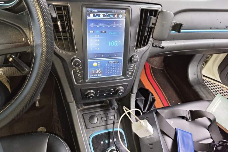 Used BAIC New Energy EU 2018 EU Quick-Change Loto Version Audio And AC Panel