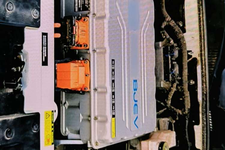 Used BAIC New Energy EU 2018 EU Quick-Change Loto Version Engine Bay