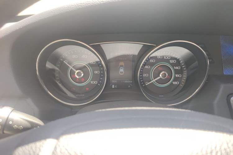 Used BAIC New Energy EU 2018 EU Quick-Change Loto Version Odometer Close Up