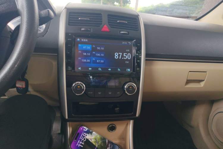 Used BAIC New Energy EV 2016 E150EV Classic Edition Audio And AC Panel